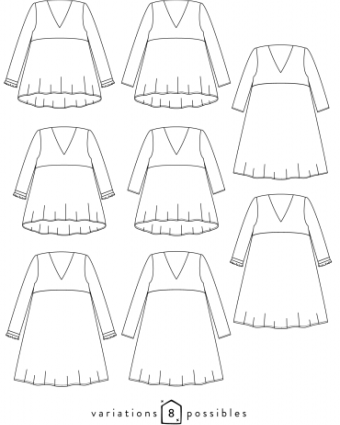 ZEPHIR Patron de blouse femme - Atelier Scammit - Mercerine