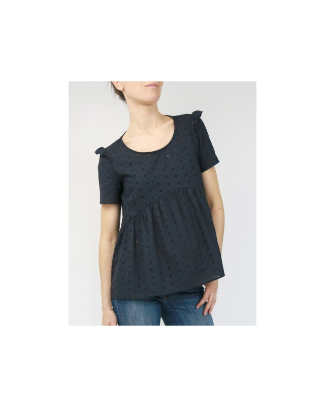 VIREVOLTE -patron de couture -blouse et robe - Atelier Scammit - Mercerine