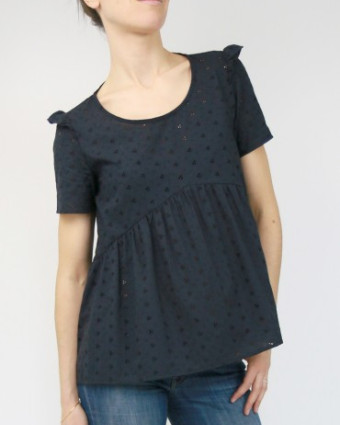 VIREVOLTE -patron de couture -blouse et robe - Atelier Scammit - Mercerine