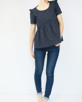 VIREVOLTE -patron de couture -blouse et robe - Atelier Scammit - Mercerine