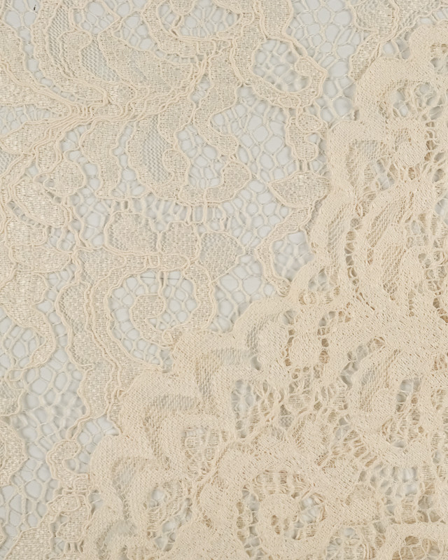 Tissu dentelle nude Carla -  Mercerine