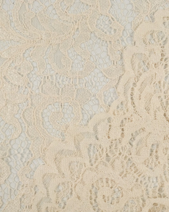 Tissu dentelle nude Carla -  Mercerine