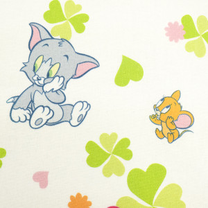Tissu mini Tom et Jerry