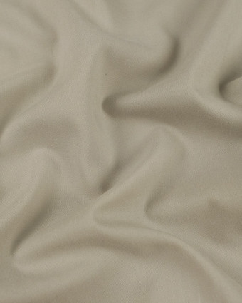 Voile de coton bio gris pâle Leanne - 10cm -  Mercerine