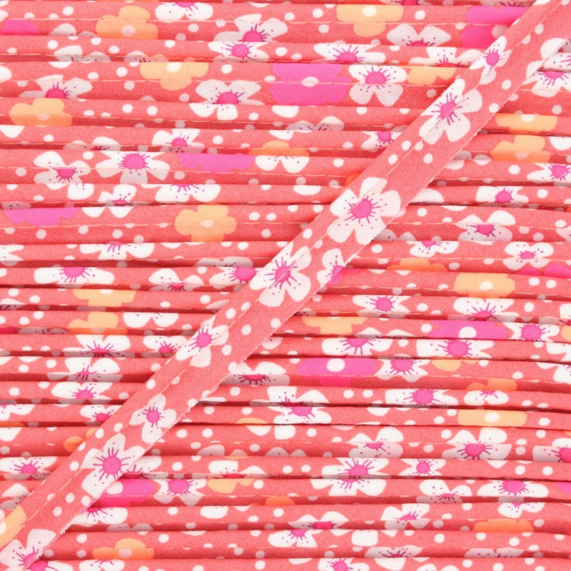 Passepoil  fleurs de iles rose- Petit Pan