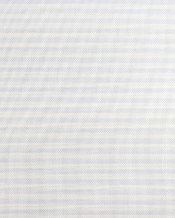 Tissu oxford chemise bio rayé bleu blanc - 100% coton - Mercerine