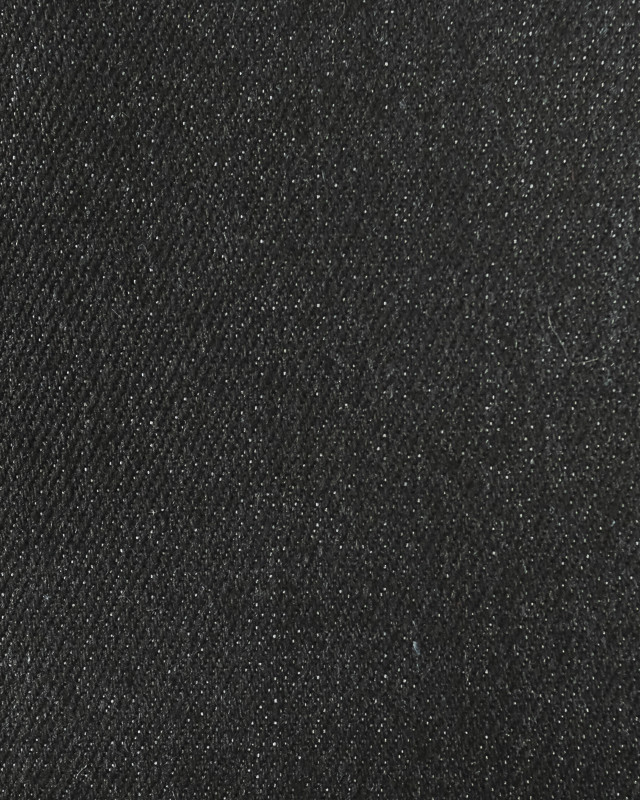 Tissu  Blue Jeans noir chiné Brady - Tissu au mètre - Mercerine