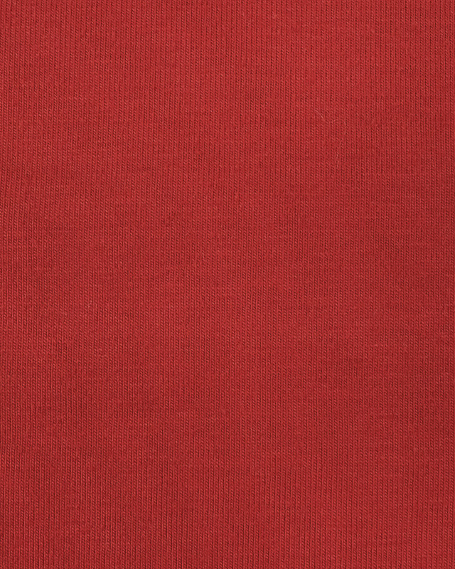 Jersey de coton rouge : Tissu oekotex coton Lise - Mercerine