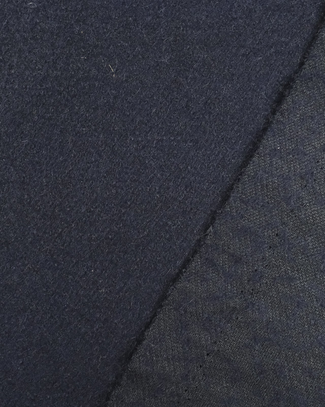 Laine - bleu - Tissus pull - Mercerine