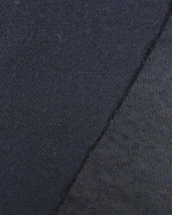 Laine - bleu - Tissus pull - Mercerine