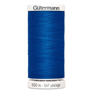 Fil bleu 500m Gutermann 322