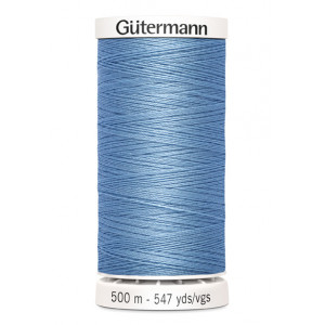 Fil bleu 500m Gutermann 143
