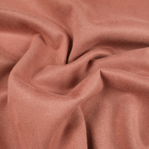 Tissu suédine scuba rose - 10cm