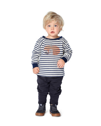 Patron de couture - Bébé - T-shirt Robe - Burda 9273