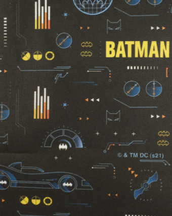 Tissu coton Batmobile Batman au mètre - Mercerine