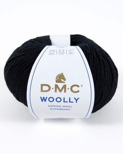 Fil à tricoter Woolly 100% Laine Mérinos - DMC - Mercerine