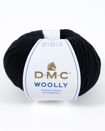 Fil à tricoter Woolly 100% Laine Mérinos - DMC - Mercerine